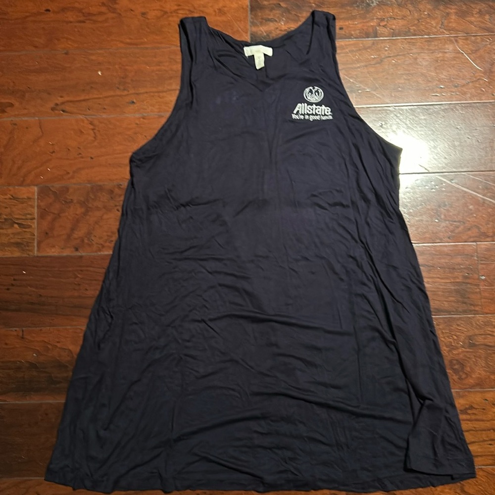 T shirt tank top dress
M
Dark blue
Allstate on dress
